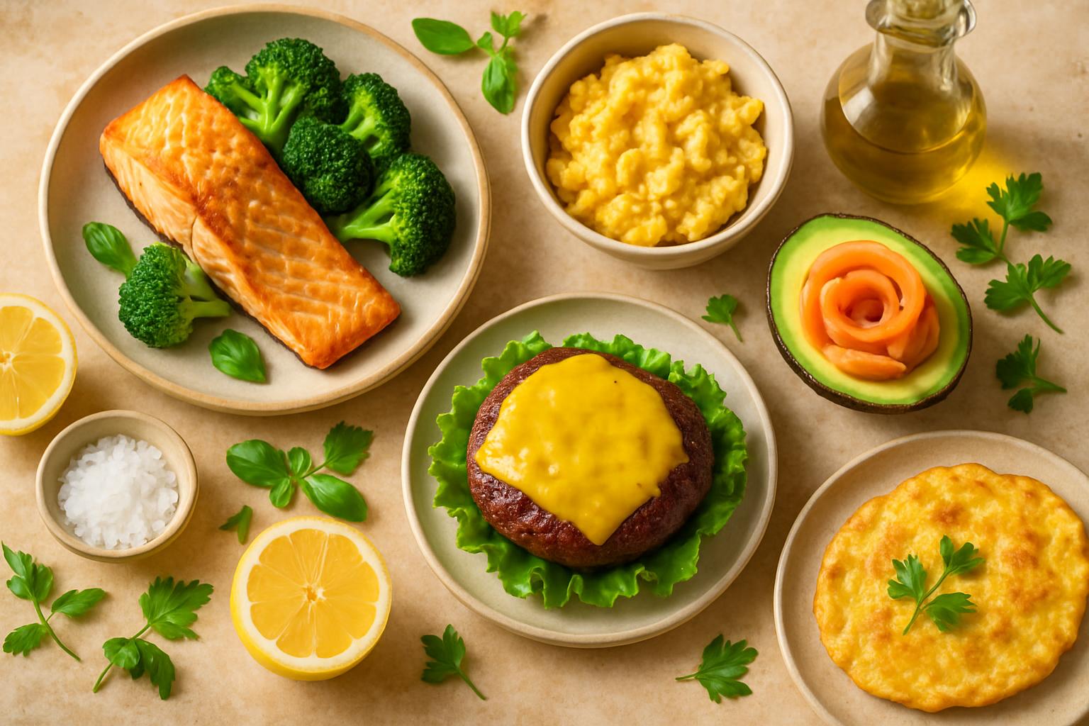20 recettes KETO faciles et rapides (moins de 30 minutes)